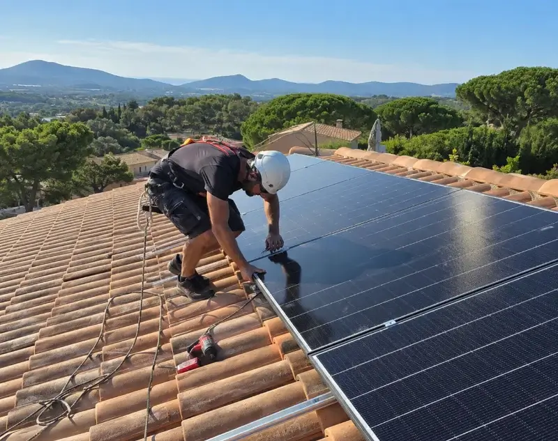 Installateur panneaux solaires Montfroc — pose photovoltaïque sur toiture