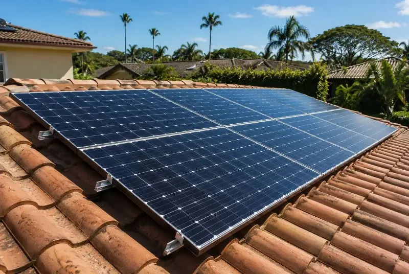 Installation de panneaux solaires à Montfroc
